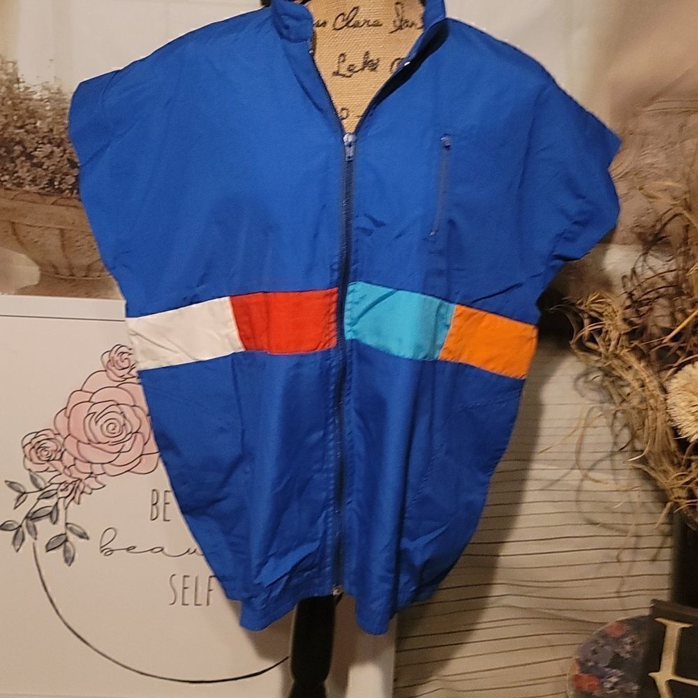 Hugo Valentino Vintage Windbreaker Size L